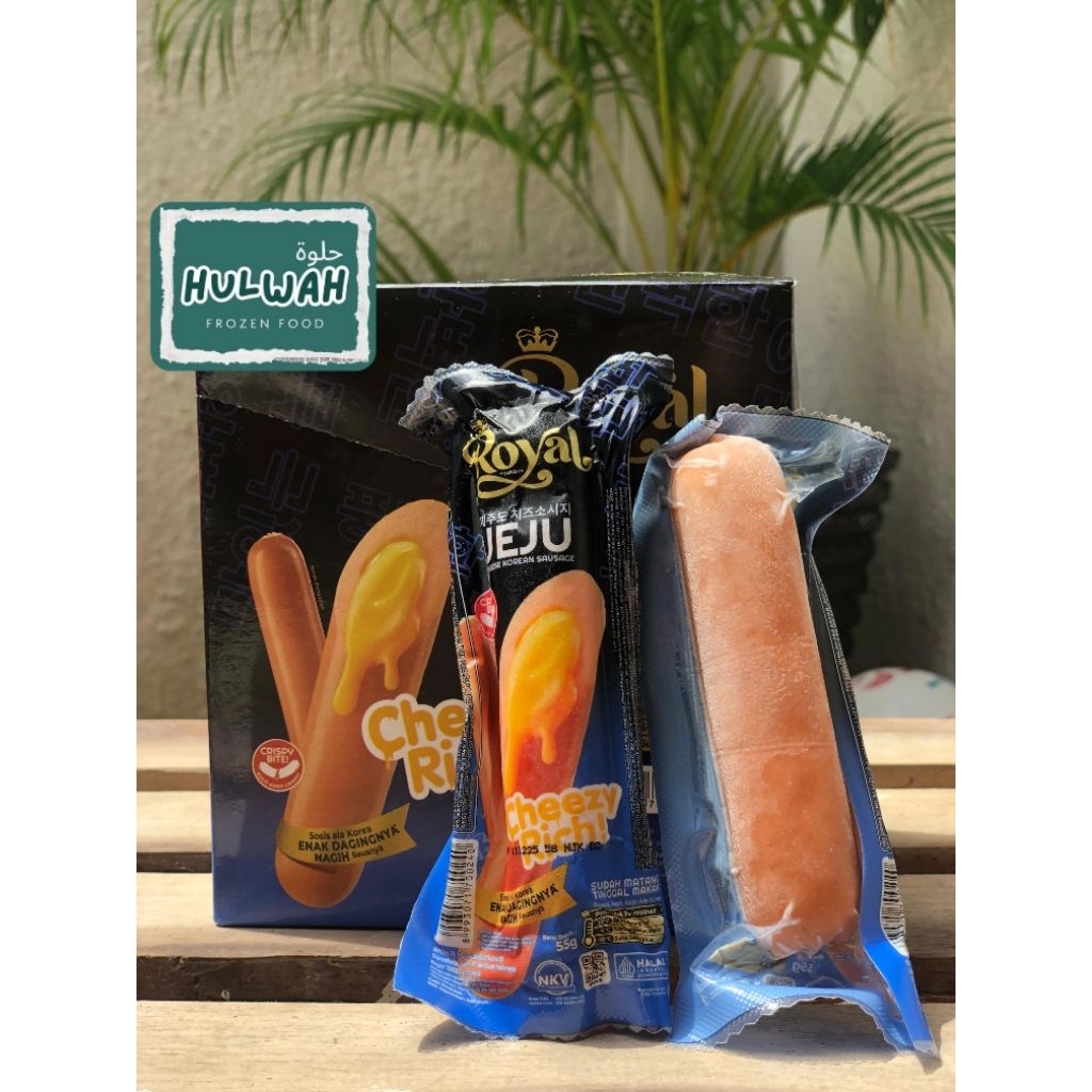 

Royal jeju sosis cheesy rich