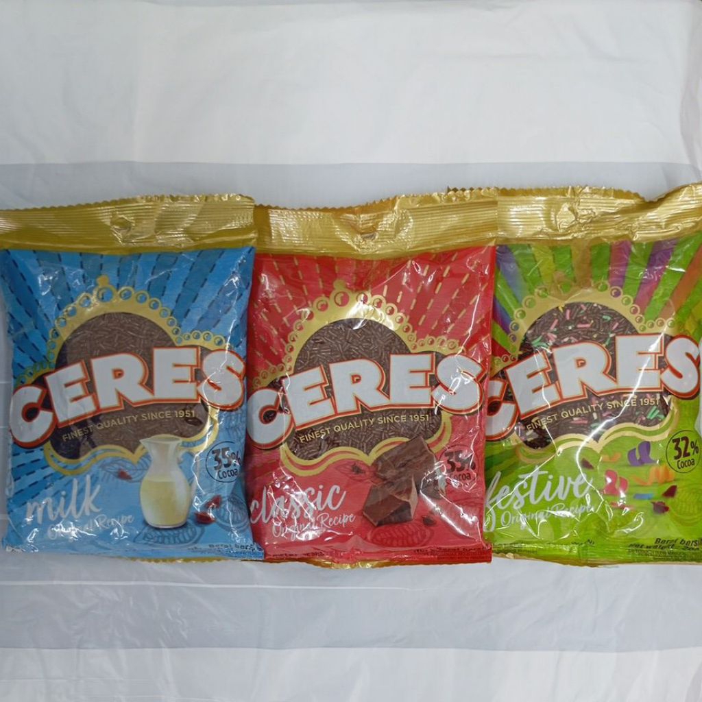 

Hagelslag Ceres Meses Coklat 200gr