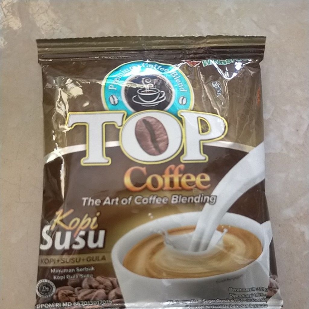 

TOP KOPI SUSU (10 sachet)
