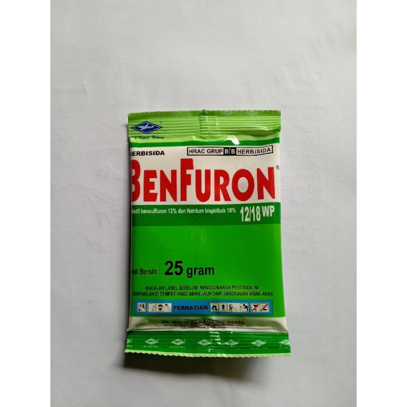 Herbisida Benfuron @25grm Herbisida Sistemik Pra dan Purna Tumbuh Padi
