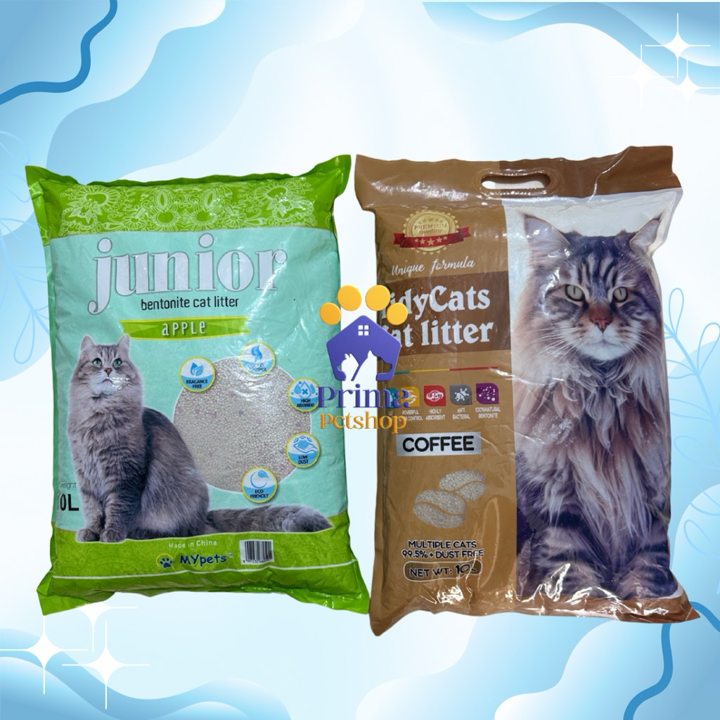 PASIR 10L KUCING BENTONITE CAT LITTER JUNIOR CAT LITTER TIDYCATS LITTER