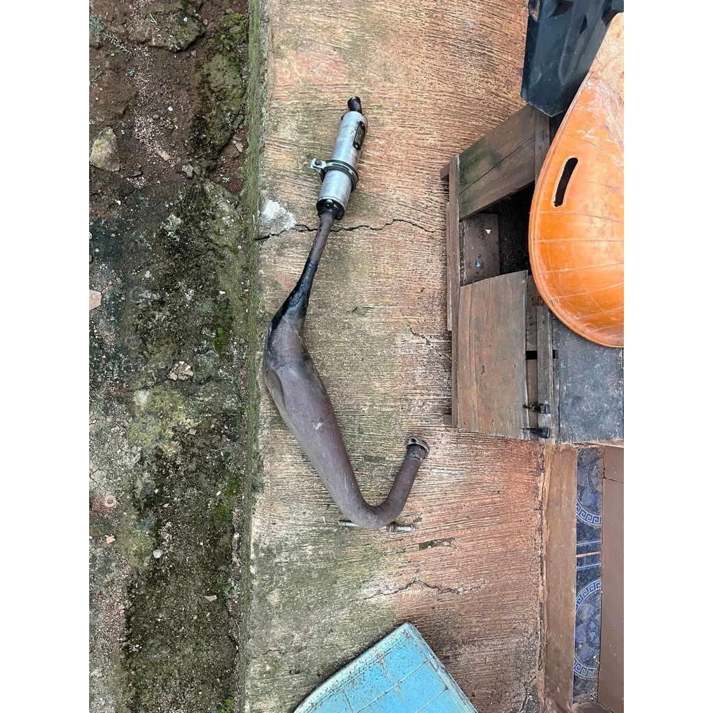 knalpot rx king ahau 1 original bekas