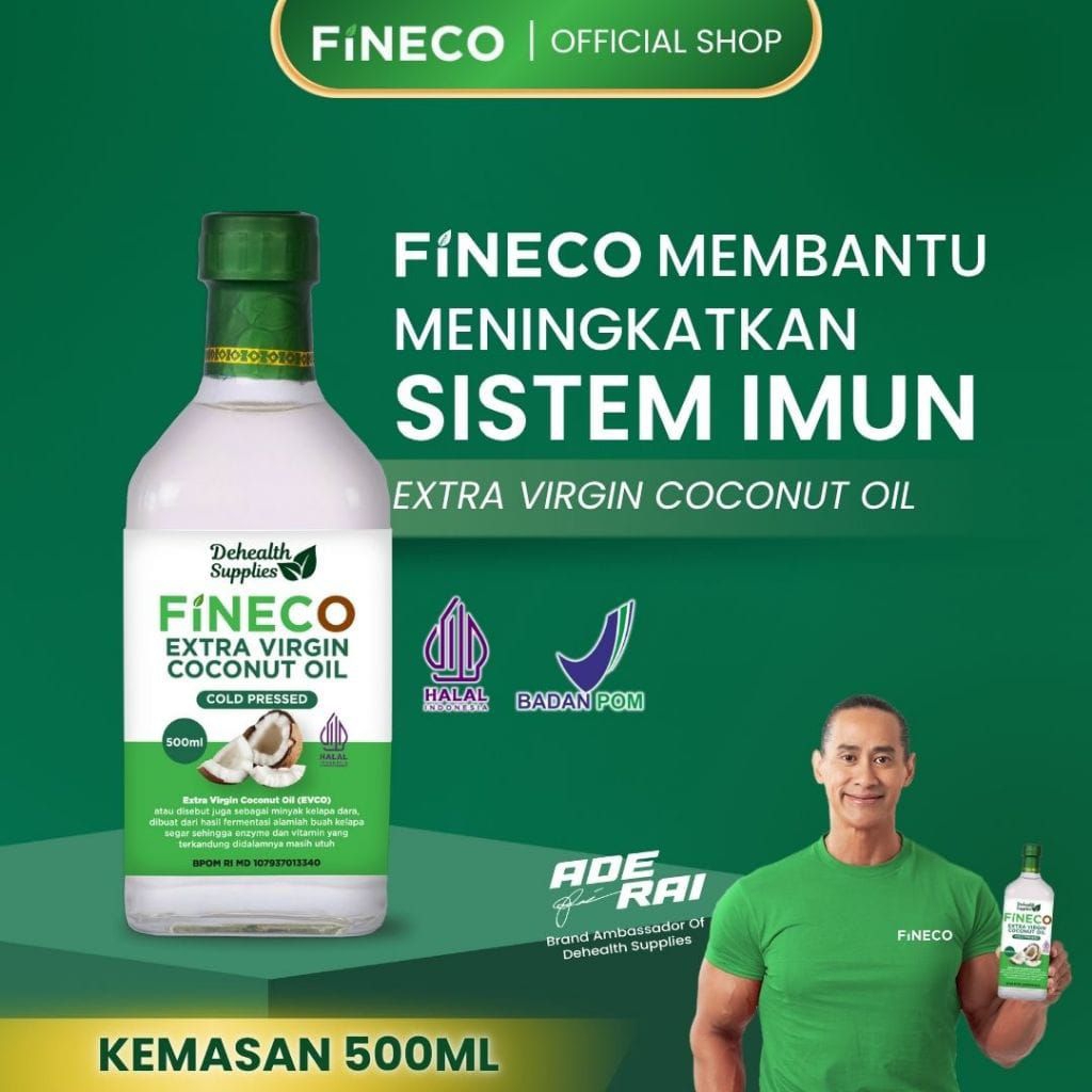 

FINECO EXTRA virgin oil coconut oil 50ml DEHEALTH SUPPLIES