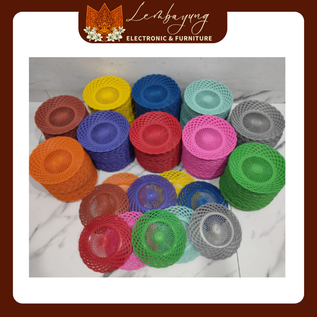 Piring Rotan Plastik / Piring Rotan Plastik