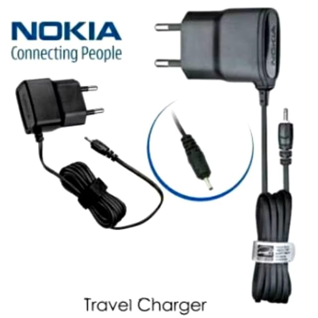 Charger Nokia Jadul  / Casan Nokia N95 Colokan Kecil / Adapter Nokia N95