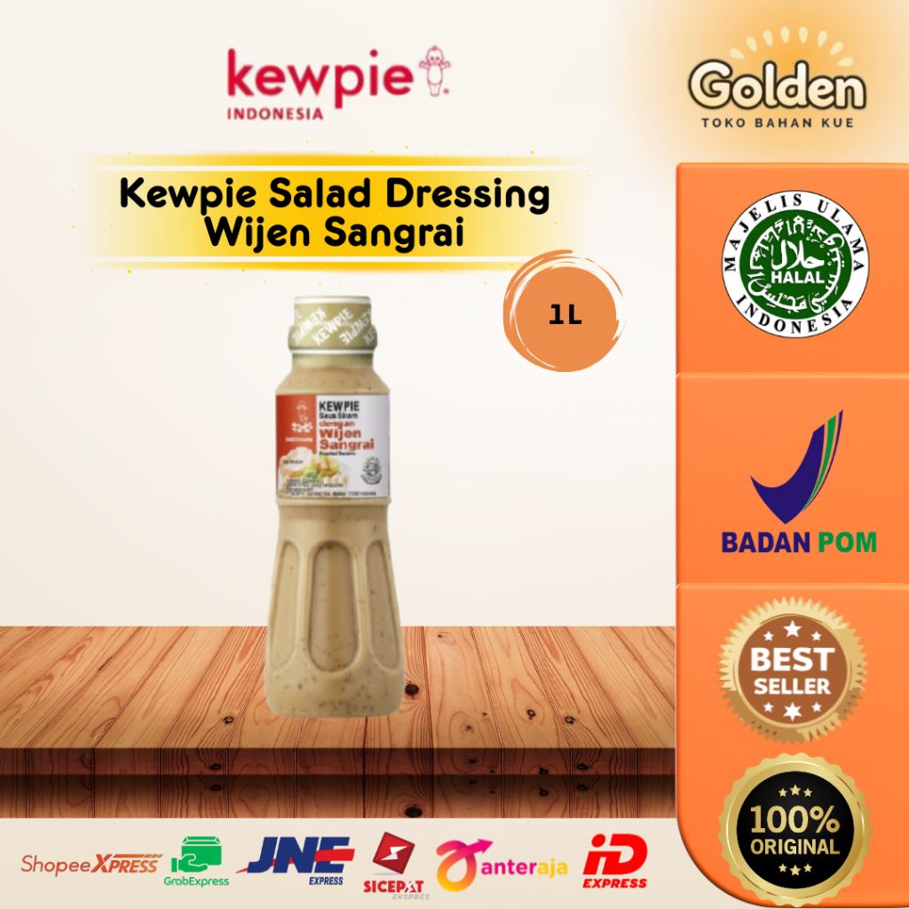 

Kewpie Salad Dressing Wijen Sangrai 1Liter