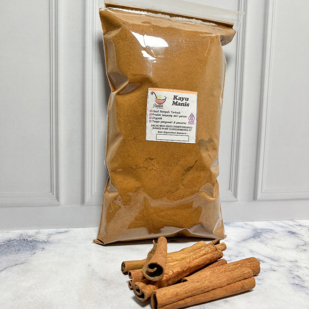 

Cinnamon Powder - Kayu Manis Bubuk 1 Kg Rempah Bu Risma