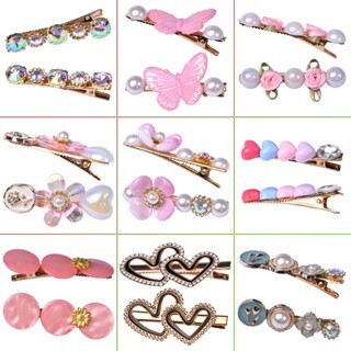 Jepit Rambut Mutiara Wanita Simpul Simpul Ins Style Klip Rambut Berlian jepitan kerudung style korea