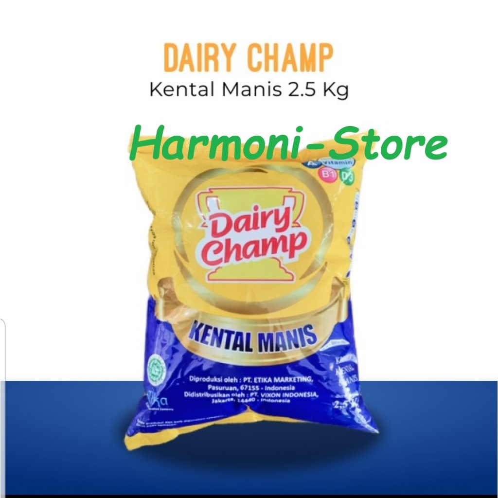 

SKM Susu Kental Manis Dairy Champ 2.5Kg
