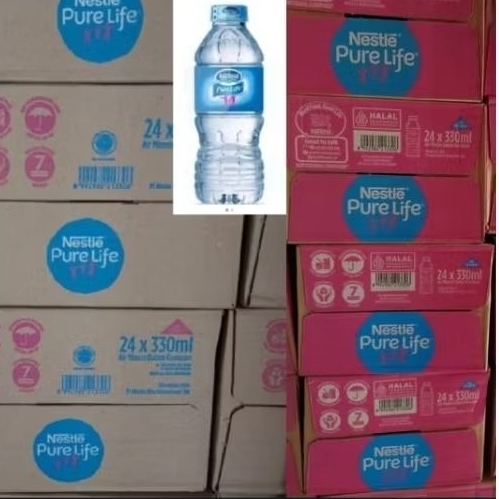 

DUS Nestle Pure Life 330 ml isi 24 Botol Nestle 330
