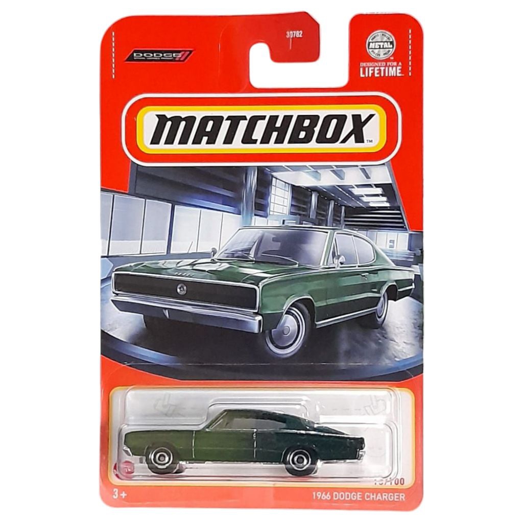 COLLECTOR MATCHBOX 1966 DODGE CHARGER HIJAU | MATCHBOX ORIGINAL 1966 DODGE CHARGER | MOBIL DIECAST
