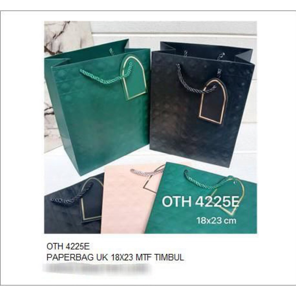 

PPG motif timbul/Paper Bag/Goodie Bag/Tas Kado/Tas Hampers/Gift Bag/Tas Kertas