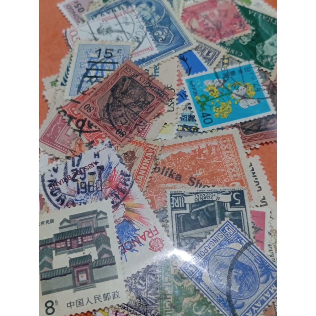 

Prangko Asing dan Indonesia Random