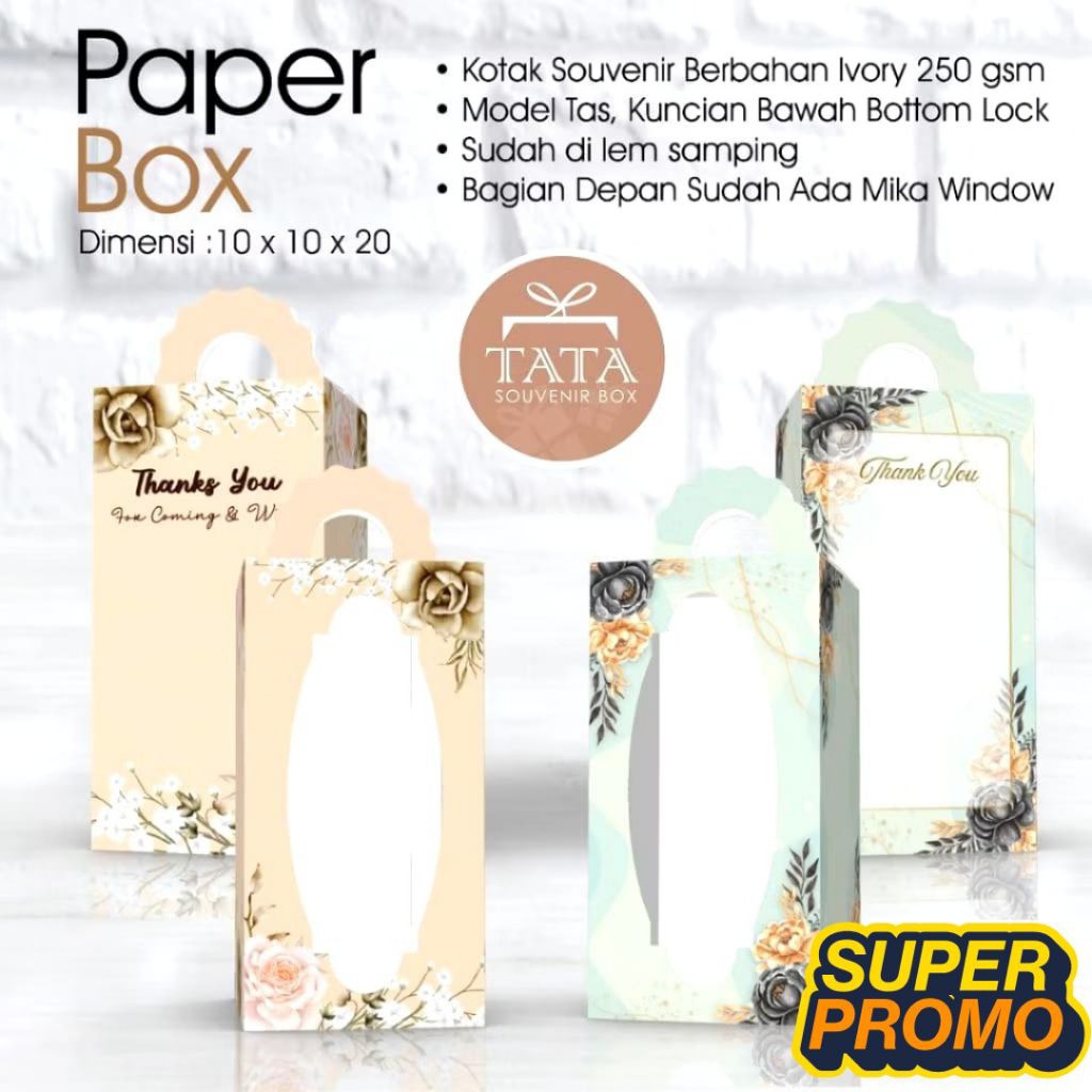 

Box Souvenir Uk. 10 x 10 x 20 cm Ivory (PROMO!!!)