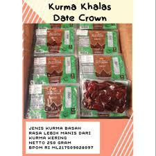 

Kurma Date Crown Khalas Vakum 250 Gram - Premium Quality