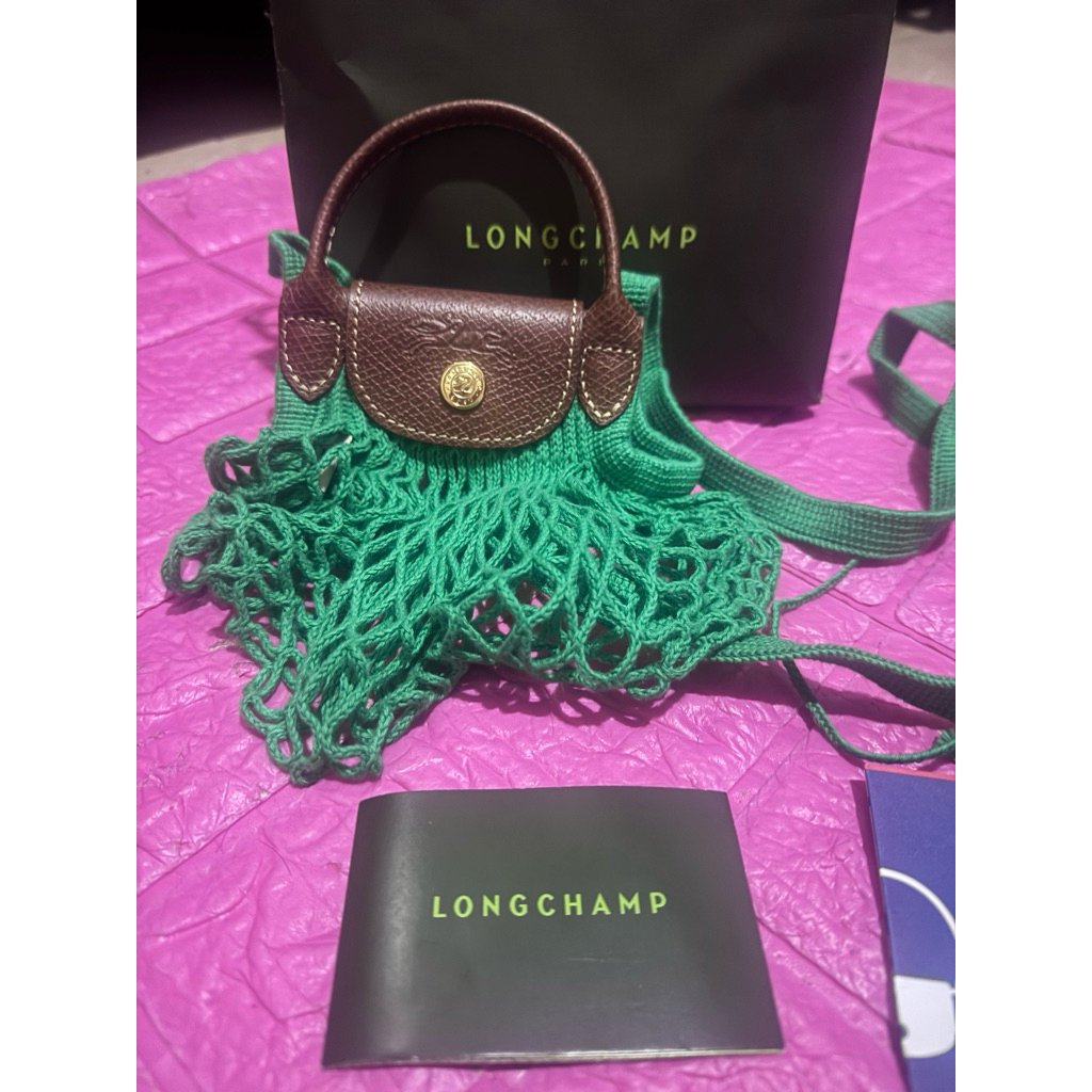 TAS JARING LONGCHAMP LE PLIAGE FILET PRELOVED