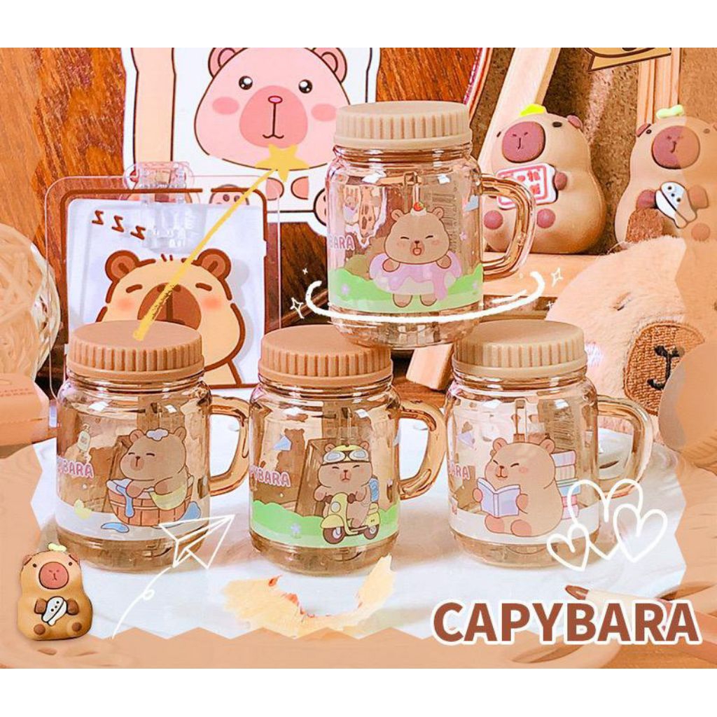 

Rautan Pensil Gemes / Serutan Karakter Capybara / Pencil sharperner lucu