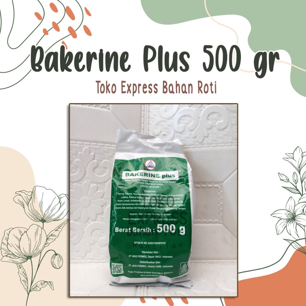 

Bakerine Plus Kemasan 500 gram