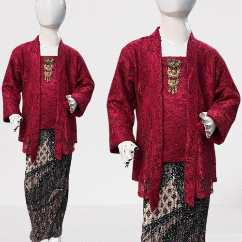 Setelan Kebaya Anak Kutubaru Kebaya Anak Wisuda Kebaya Anak Modern Kebaya Anak SD Baju Kebaya Anak