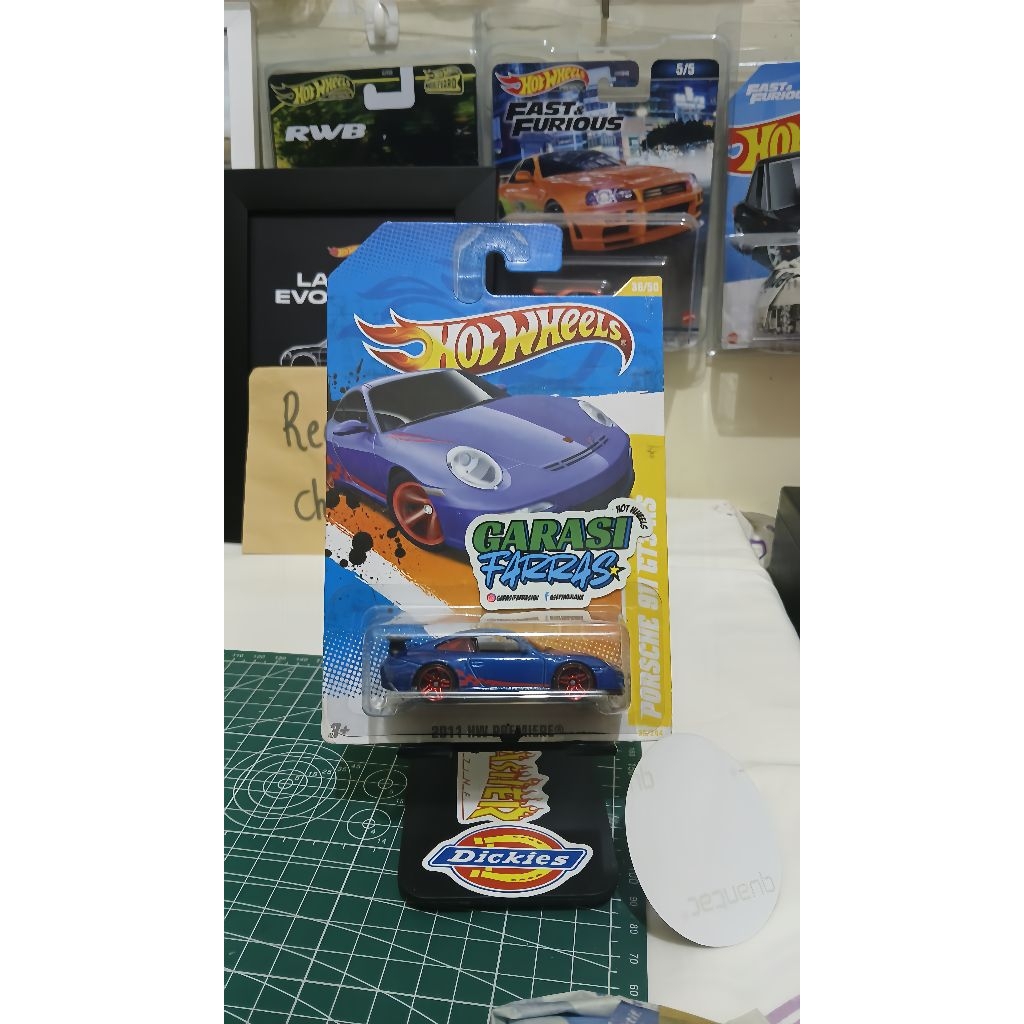 HOT WHEELS PORSCHE 911 GT3 RS UNGU