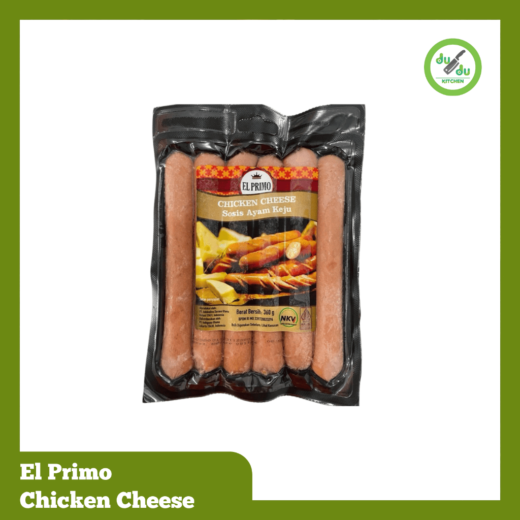 El Primo Chicken Cheese - Sosis Keju Ayam Sausage