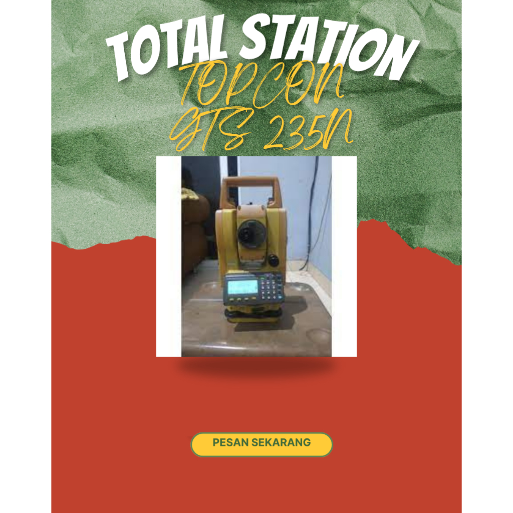 Total Station Topcon Gts 235n Bekas / Topcon GTS235 / Topcon GTS 235N