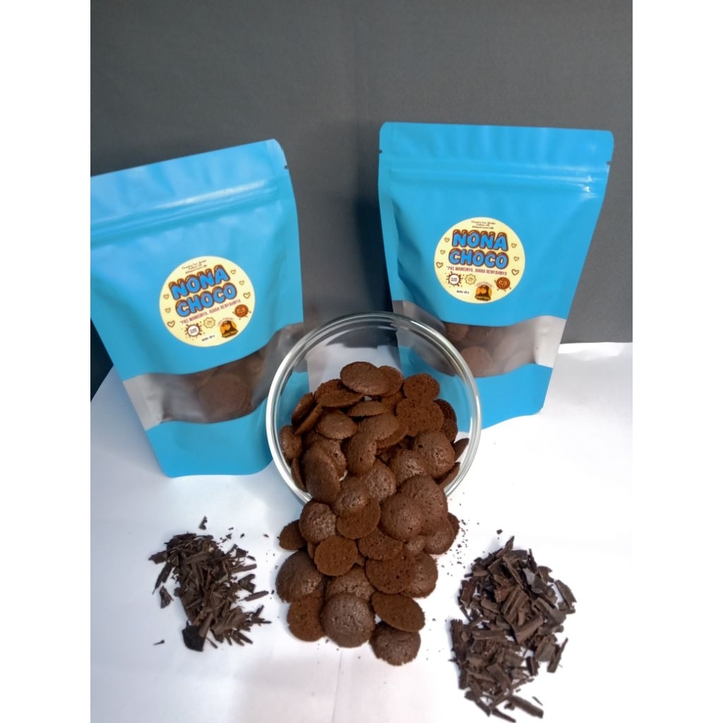 

brownies kering coklat