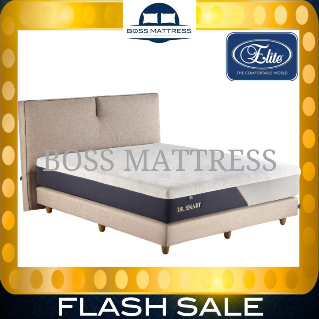 ELITE SpringBed Ultra Firm Orthopedic DR SMART with Zipper ( Hanya KASUR / Full SET ) 90x200 100x200