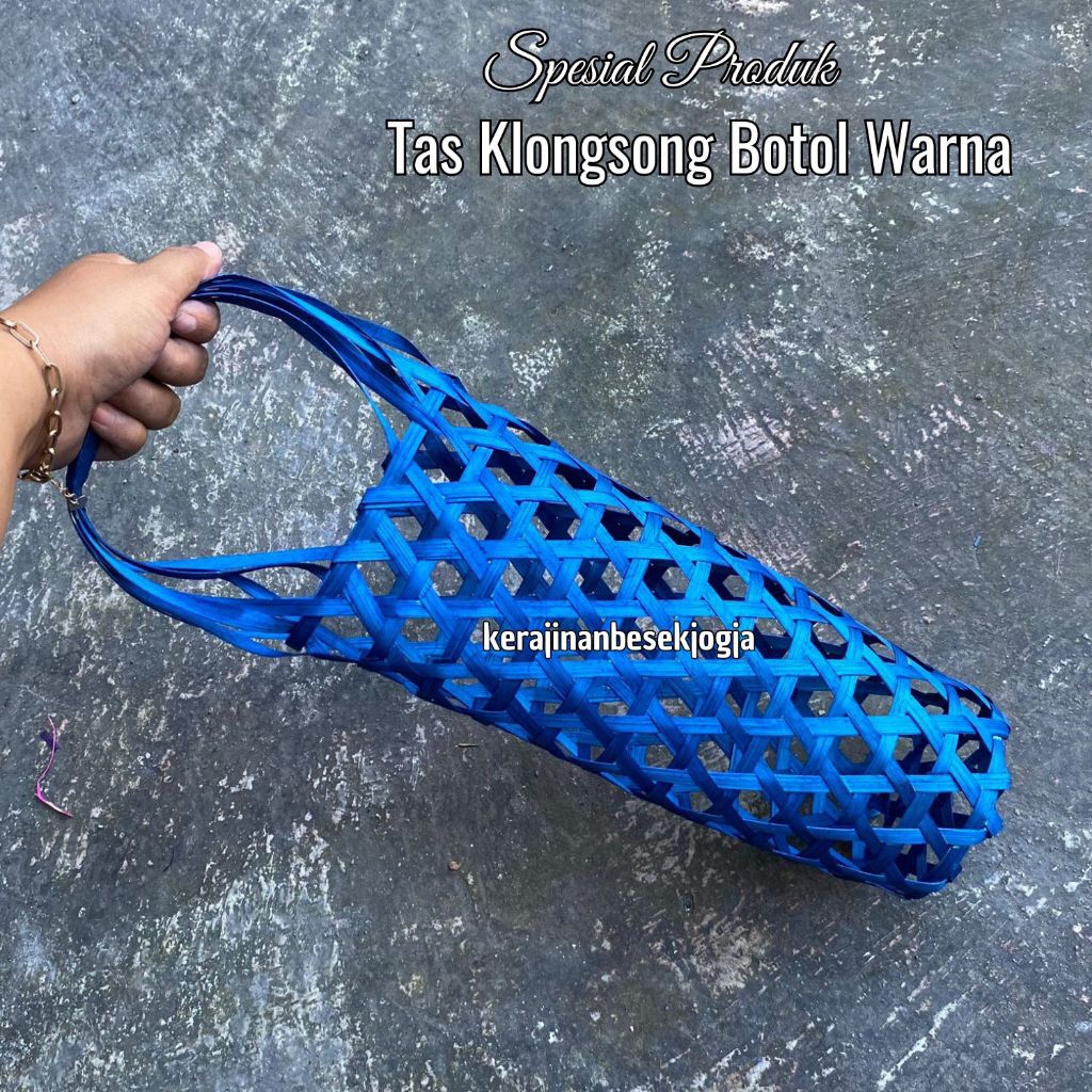 

TAS KLONGSONG BOTOL WARNA | tas kue tas hampers bingkisan parsel goodiebag
