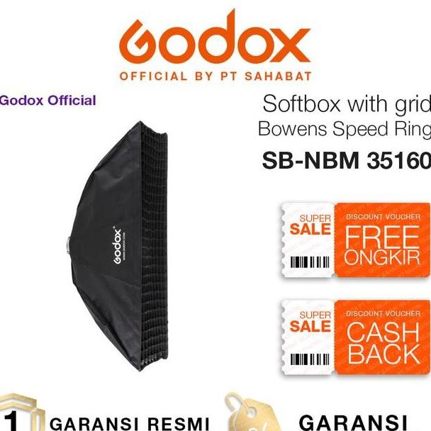 Godox Softbox With Grid 35X160Cm Sb-Nbm 35160