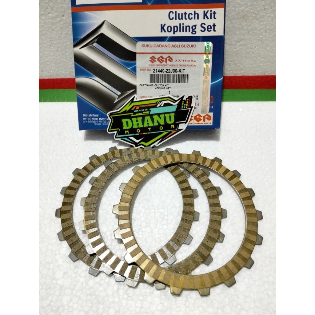 kampas plat kopling shooter smash fi satria F115 fi young star original