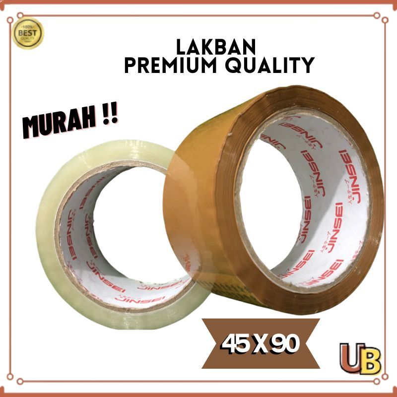 

UDB Lakban 45 X 90 1 Gulung / 1Roll Premium Quality