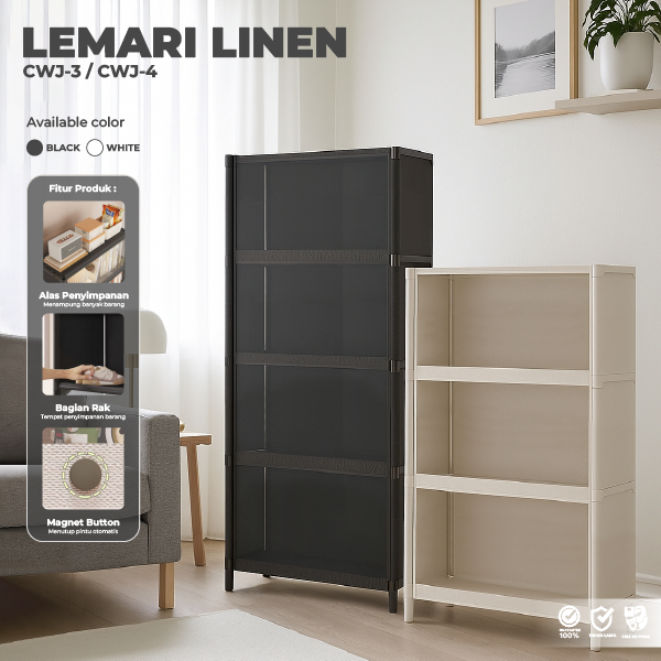 Lemari Kain Minimalis / Lemari Kain Portable / Lemari Pakaian / Lemari Serbaguna / Lemari Susun