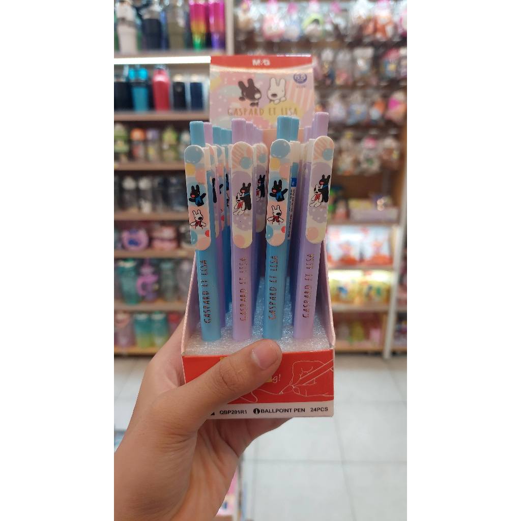 

M&G BALLPOINT PEN GASPARD ET LISA 0.5mm BLUE