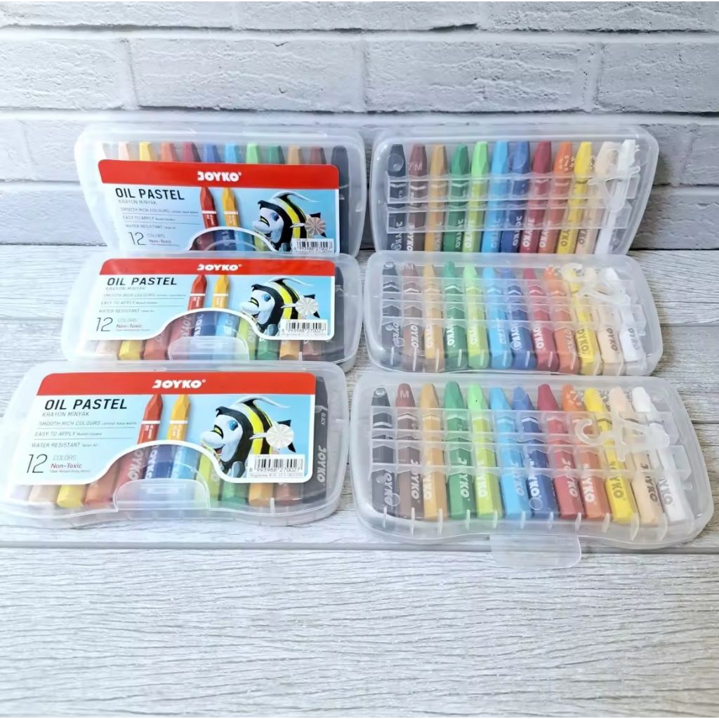 

CRAYON JOYKO/OIL PASTEL JOYKO 12/24 WARNA