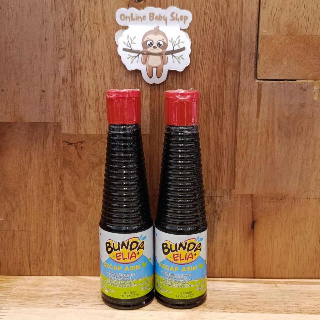 

Bumbu Bunda Kecap Asin 140 ml – Kecap Asin MPASI & Kecap Anak | Tanpa MSG | Kedelai Hitam Asli