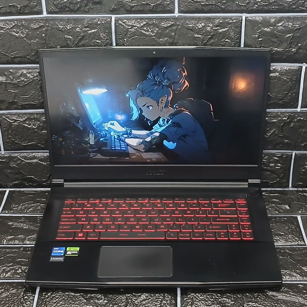 Laptop Gaming MSI Thin GF63 11th Gen Intel Core I7-11800H 8/512GB RTX 3050