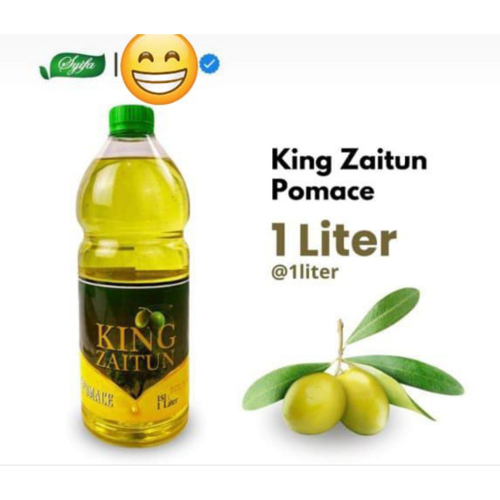 

minyak zaitun king pomace 1000mL (1 liter )