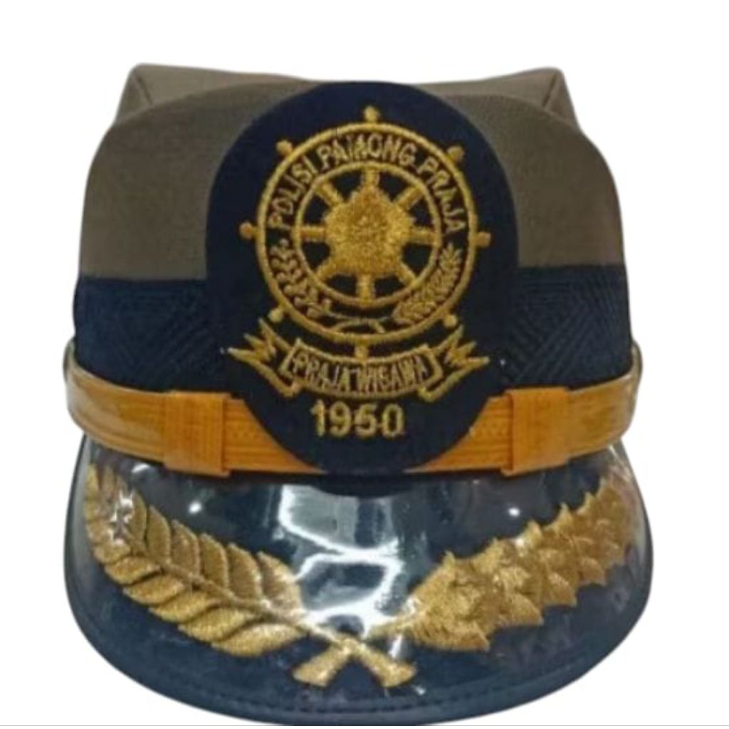 TOPI PET PDU POL PP WANITA GOLONGAN 3/ TOPI PET PDU POL PP CEWEK GOLONGAN 3/ TOPI PET POL PP GOLONGA