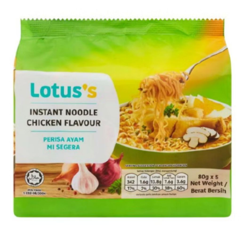 

LOTUS INSTAN NOODLES CHICKEN FLAVOR