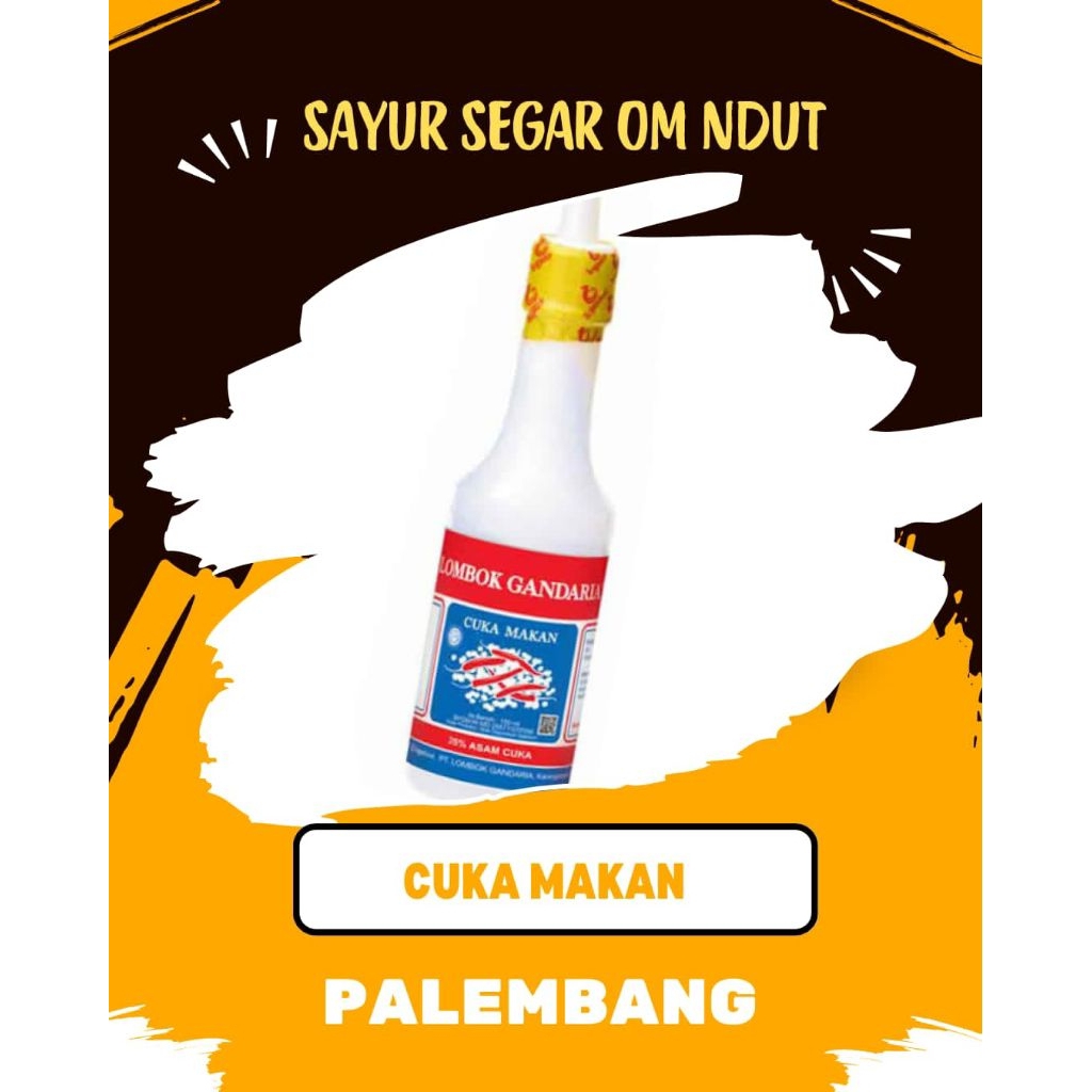 

CUKA MAKAN BOTOL KECIL - INSTAN PALEMBANG