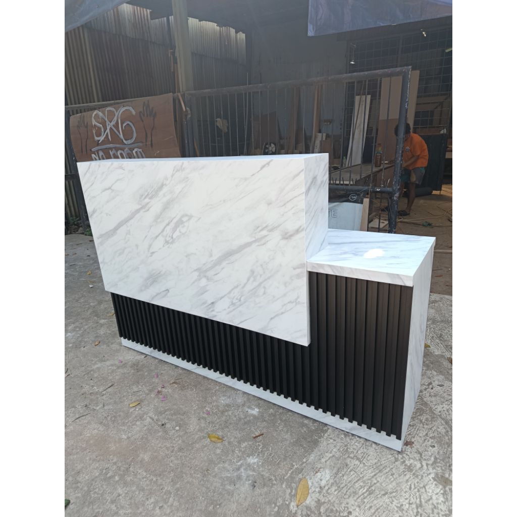 meja resepsionis hpl taco