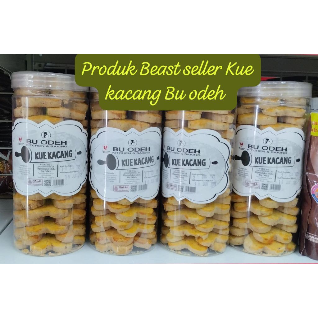 

kue kacang Bu Odeh venak best seller