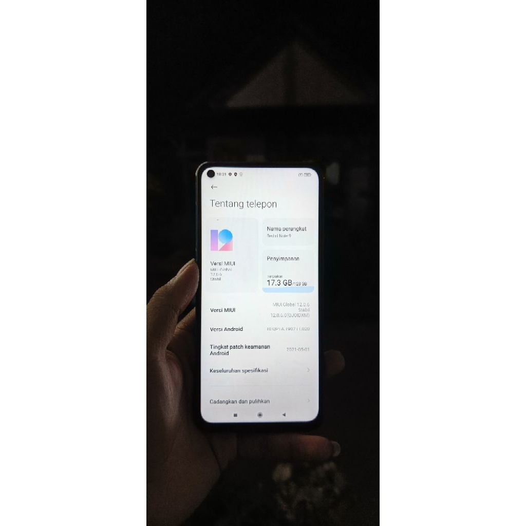 Redmi note 9 6/128