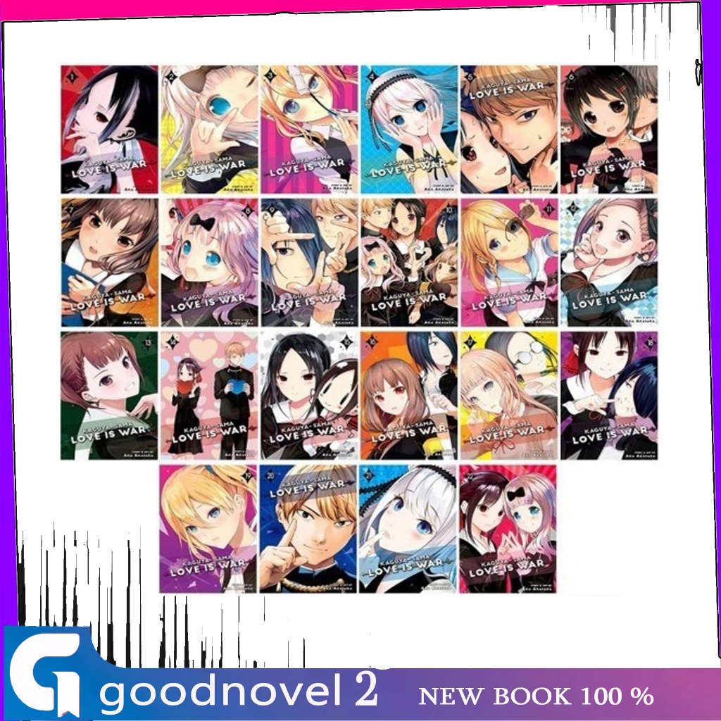 Kaguya-sama: Love Is War (manga), Vol. 1-28