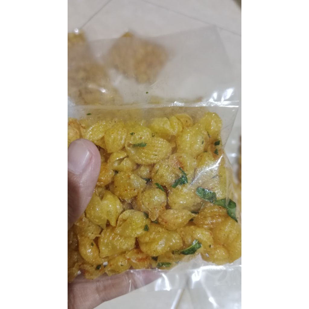 

makaronikerang,makaronicikruhpedasdaunjeruk,makaronicikruh
