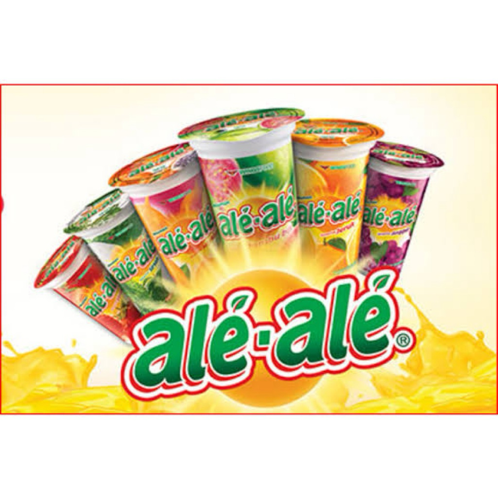 

Minuman Ale-ale Ale Ale Kemasan Cup per Dus isi 24 Gelas