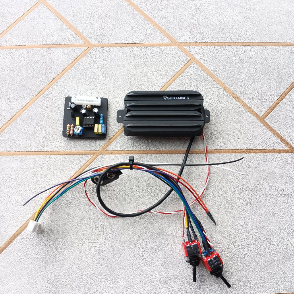 SUSTAINER HUMBUCKER MODEL DOUBLE MINIHUMBUCKER 3 MODE || SUSTAINER PICKUP GUITAR || PICKUP GUITAR EL