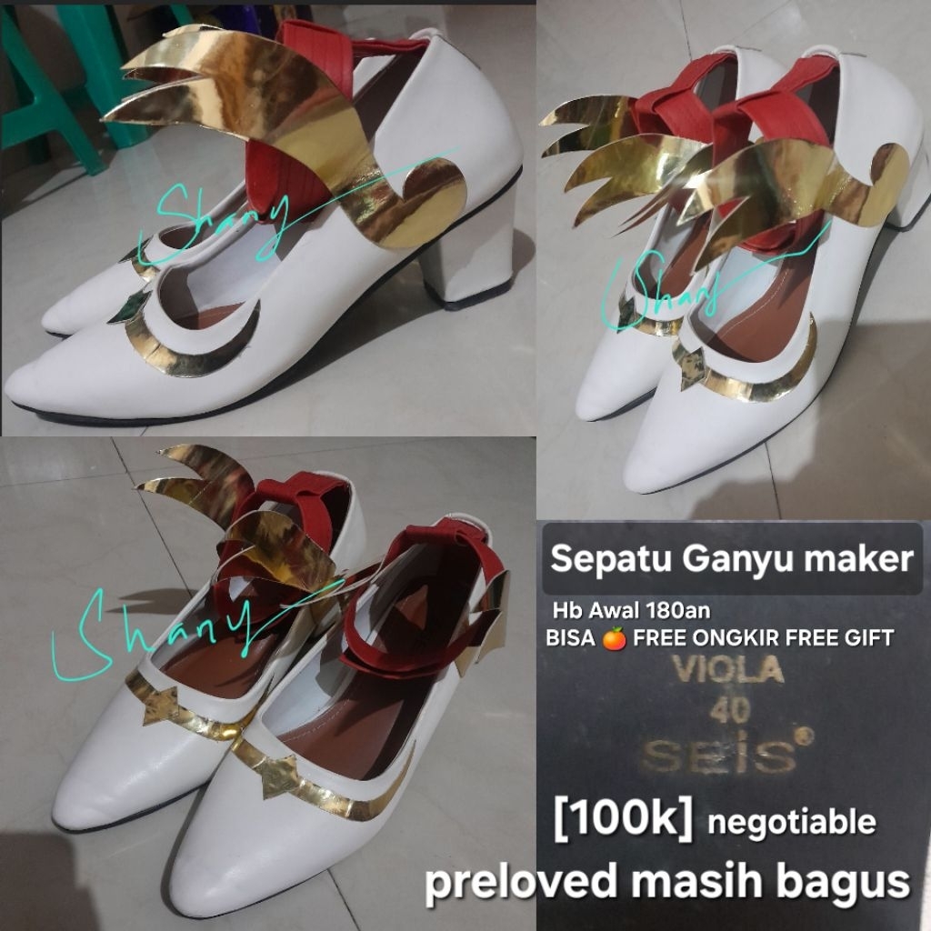 Sepatu Ganyu Maker