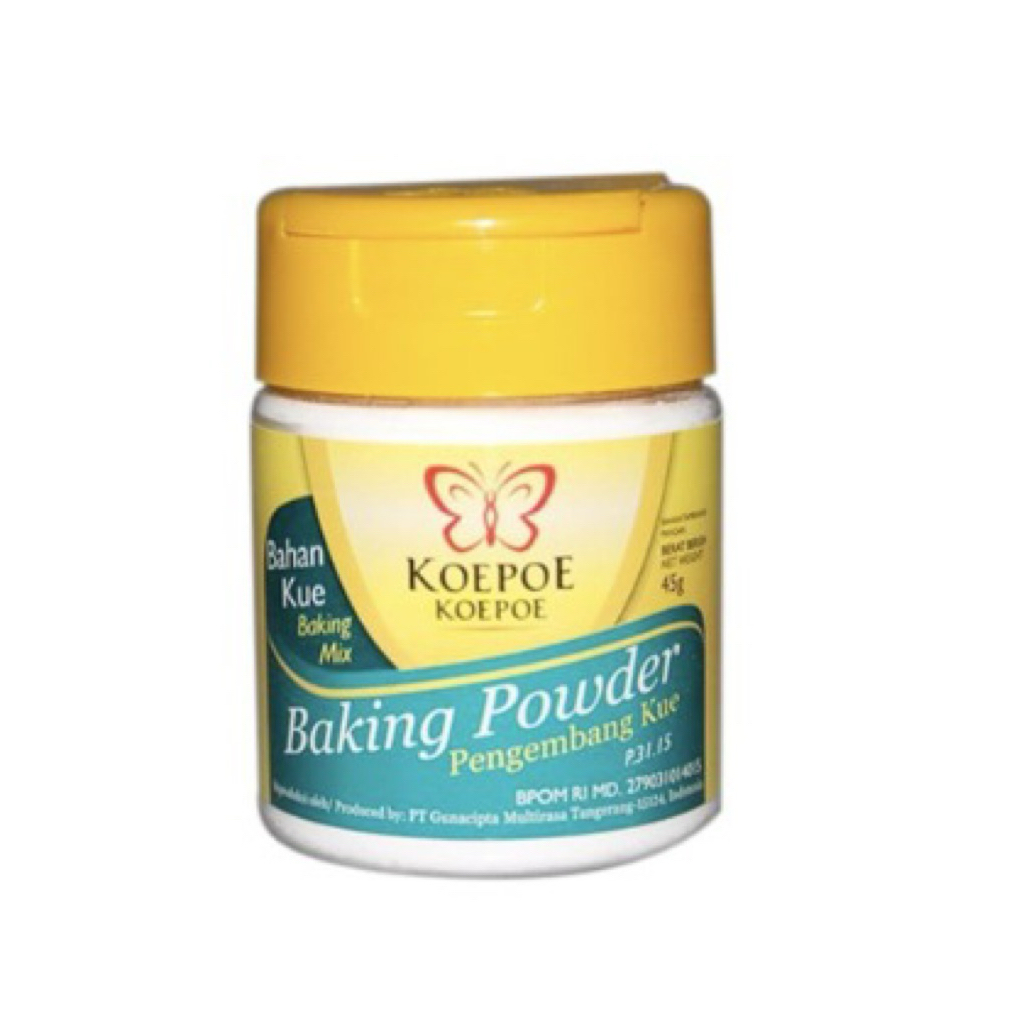 

Baking Powder Koepoe Koepoe 45g